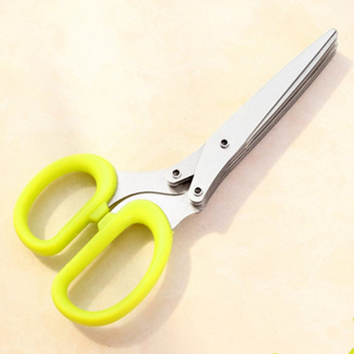 Multifunctional 5-layer Kitchen Scissors Image 7