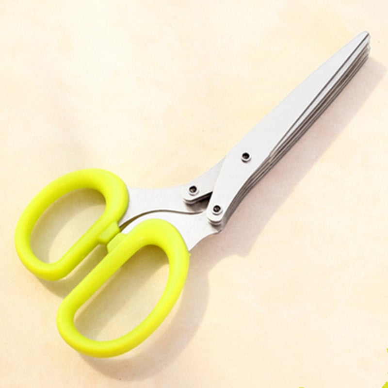 Multifunctional 5-layer Kitchen Scissors Image 1