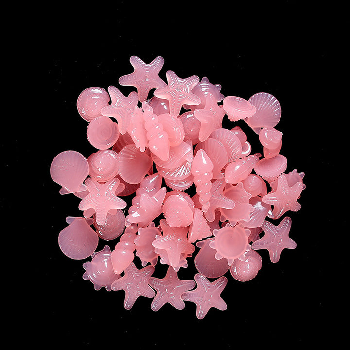 100 Pcs Childrens Toy Marine Shell Shaped Luminous Stone Image 10