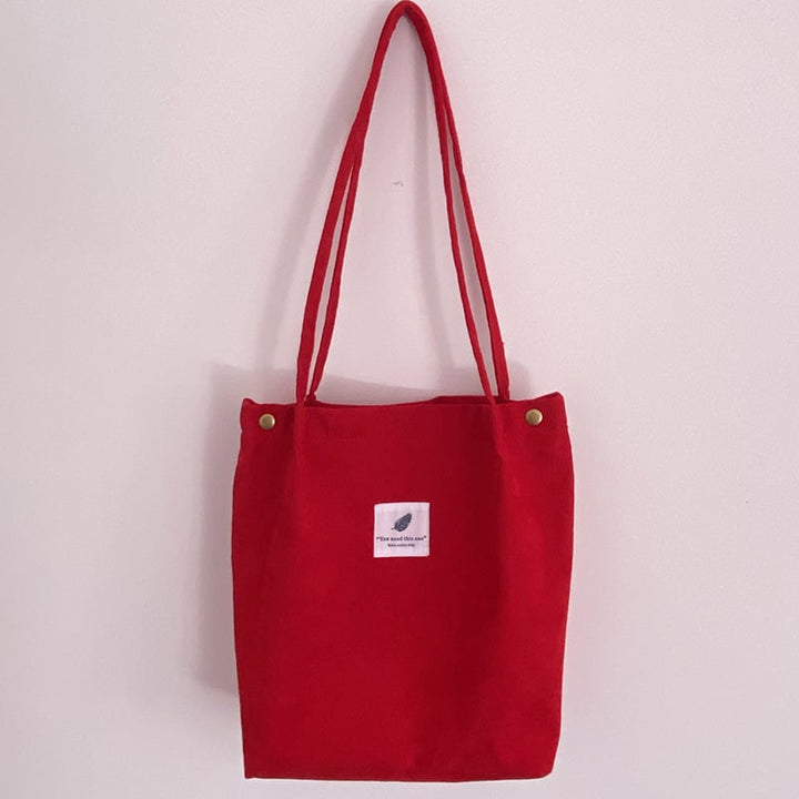 Thickened Diagonal Canvas Ladies Bag Image 1