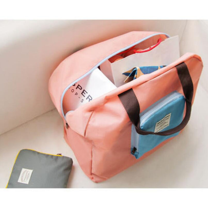 Folding Travel Shoulder Bag Shoes Clothing Storage Bag Image 3