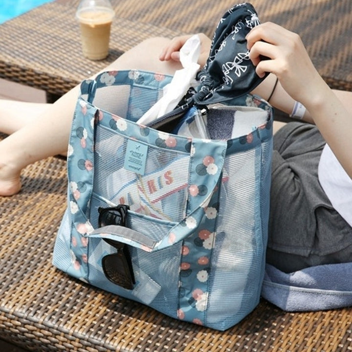 Outdoor Travel Beach Bag Clothes Storage Bag Image 3