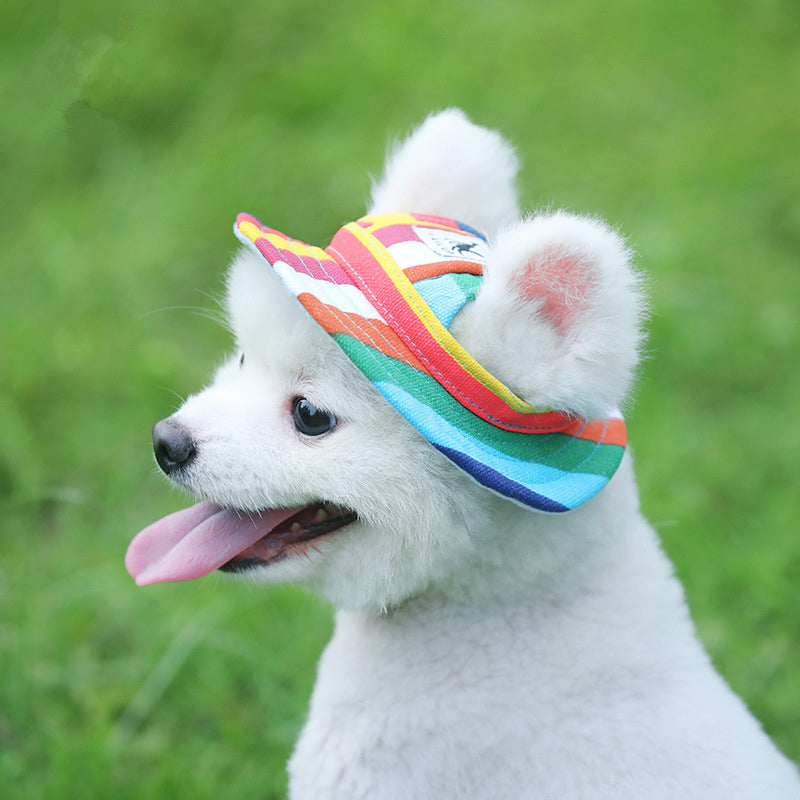 Pet Supplies Cat And Dog Sun Hat Image 1