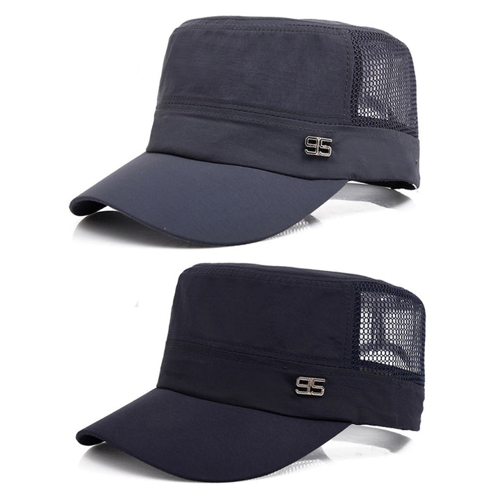 Mens Outdoor Flat Hat Image 4