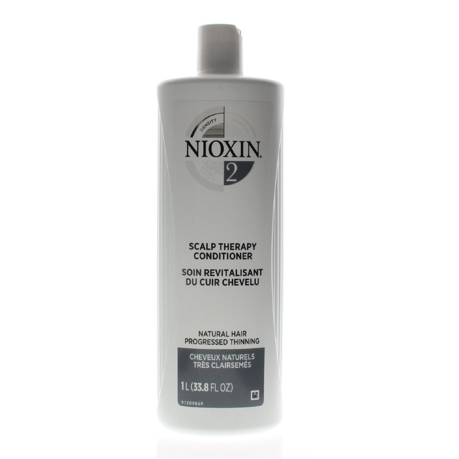 Nioxin System 2 Scalp Therapy Conditioner, Fine Hair 33.8oz/1 Liter Image 1