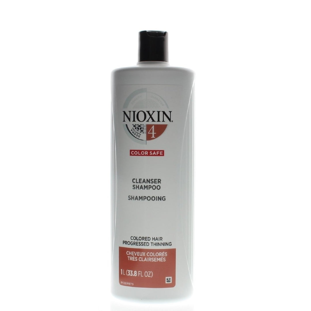 Nioxin System 4 Cleanser Shampoo,???Fine Hair 33.8oz/1 Liter Image 1