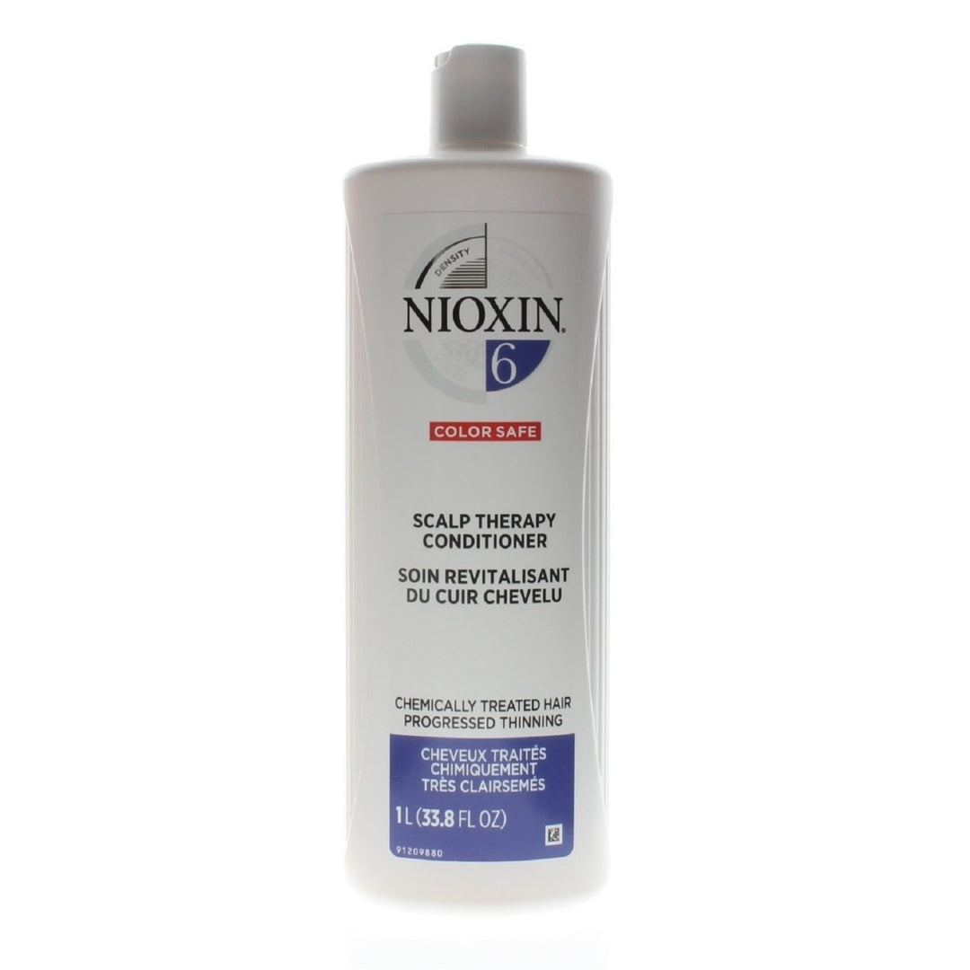 Nioxin System 6 Scalp Therapy Conditioner,???Medium To Coarse 33.8oz/1 Liter Image 1