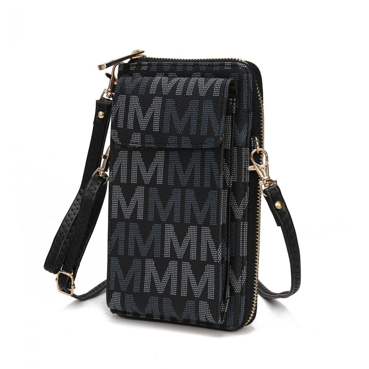 MKF Collection Cossetta Cell Phone Crossbody Handbag Wallet by Mia K. Image 3