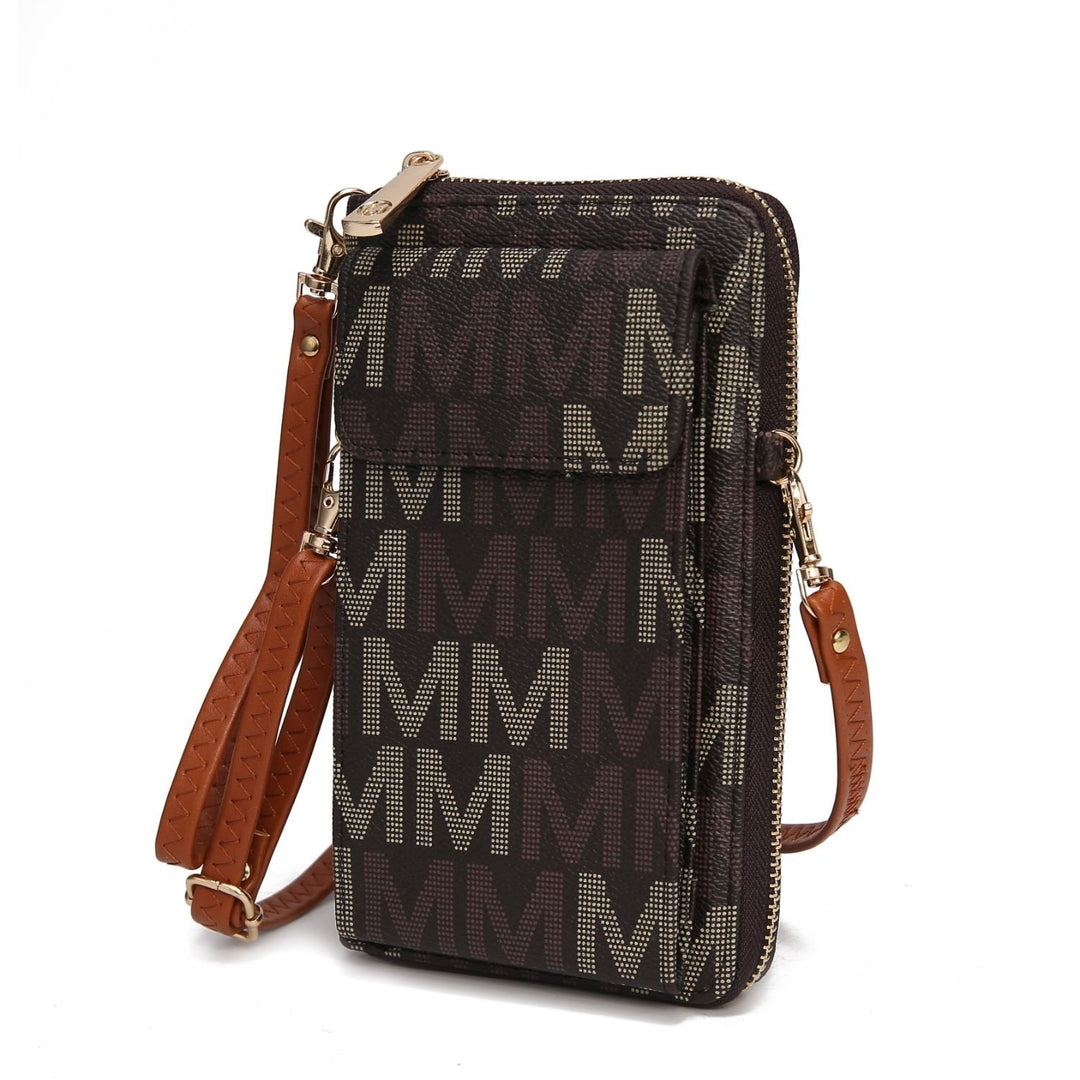 MKF Collection Cossetta Cell Phone Crossbody Handbag Wallet by Mia K. Image 4