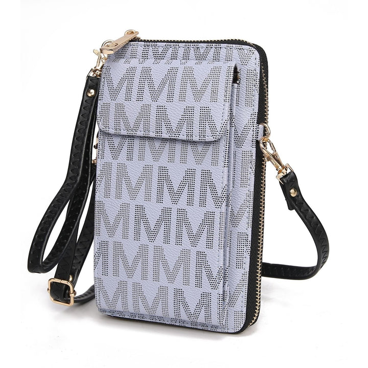 MKF Collection Cossetta Cell Phone Crossbody Handbag Wallet by Mia K. Image 4
