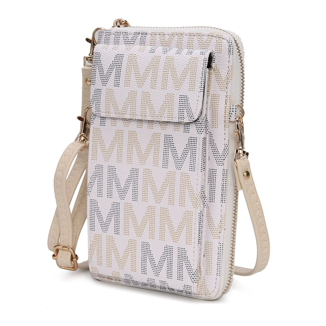 MKF Collection Multi-Functional Cossetta Cell Phone Crossbody Bag Handbag Wallet Purse by Mia K. Image 1