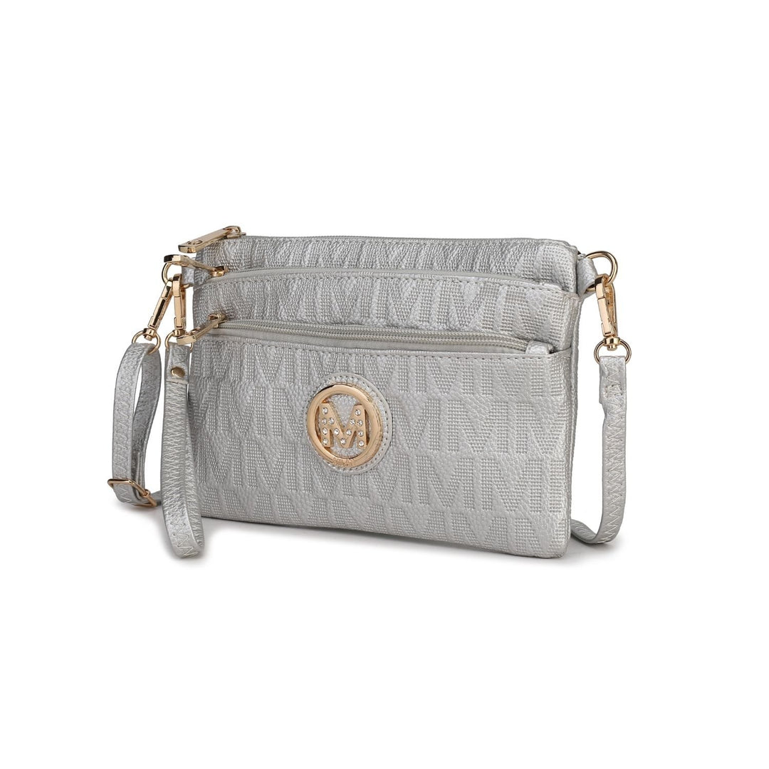 MKF Collection Sarai Crossbody Handbag Wristlet by Mia K. Image 1