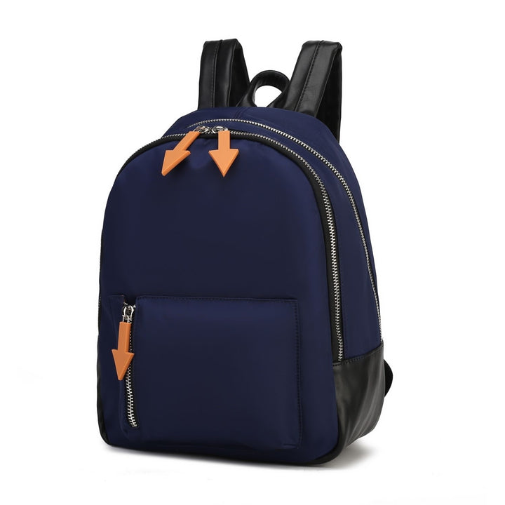 MKF Collection Multi-Compartment Shoulder Bag Sutton Arrow Unisex Backpack by Mia K. Image 3