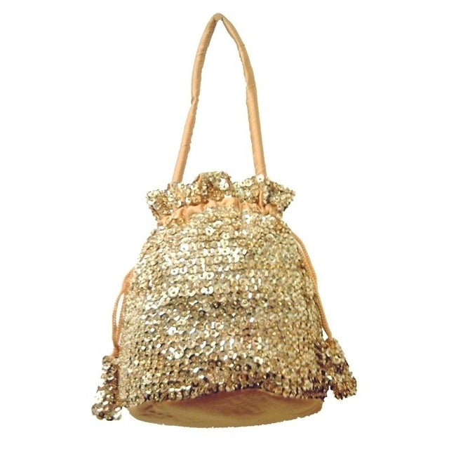 Sequin Purse Gold SP23 Image 1