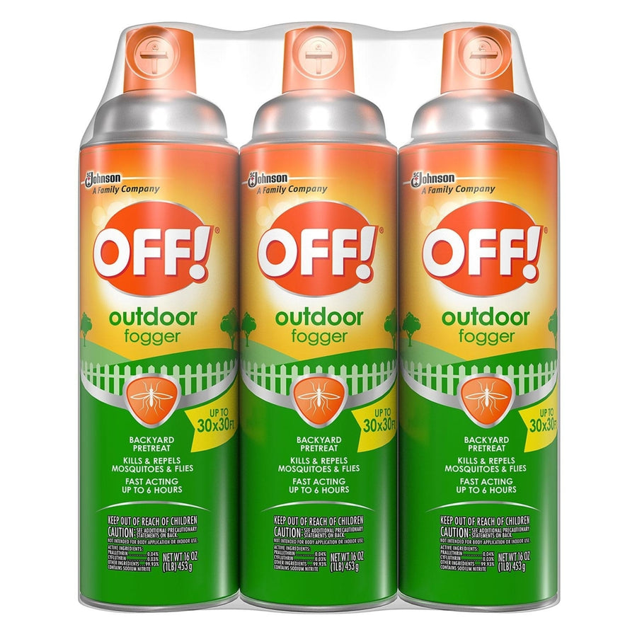 OFF! Backyard Pretreat Outdoor Fogger3x 16 Ounce Image 1