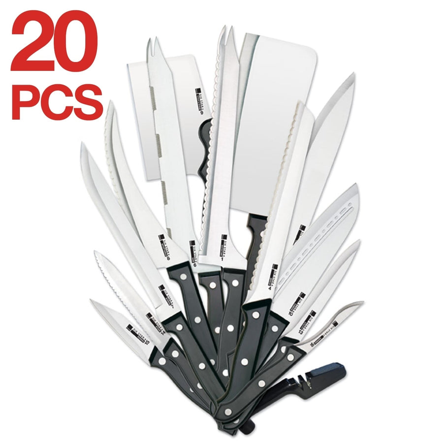 Ronco 20 Piece Professional Knife SetFull-Tang Handles Image 1