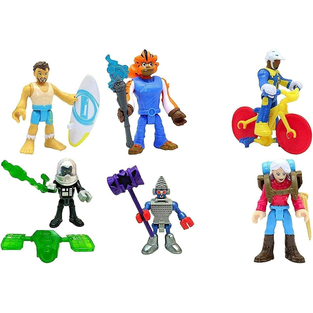 Imaginext Series 12 Surprise Bag 4-Pack Figures w/ Accessories Fisher-Price Image 2
