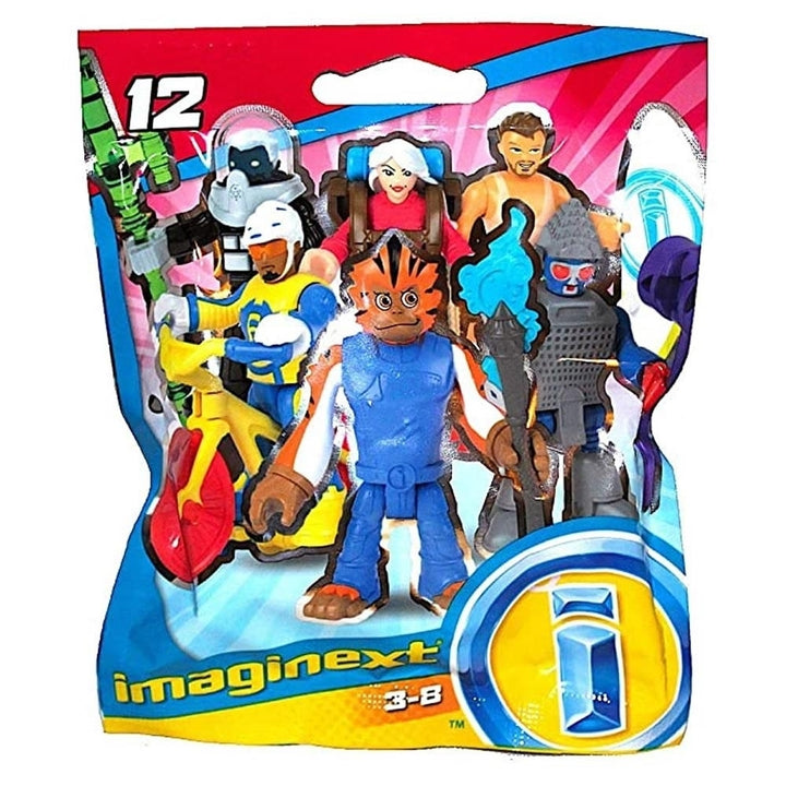 Imaginext Series 12 Surprise Bag 4-Pack Figures w/ Accessories Fisher-Price Image 3