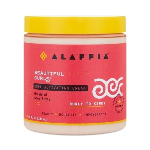 Alaffia Beautiful Curls Curl Activating Cream Curly To Kinky Image 1
