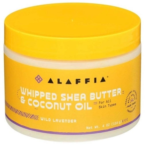 Alaffia Whipped Shea Butter and Coconut Oil Wild Lavender Image 1