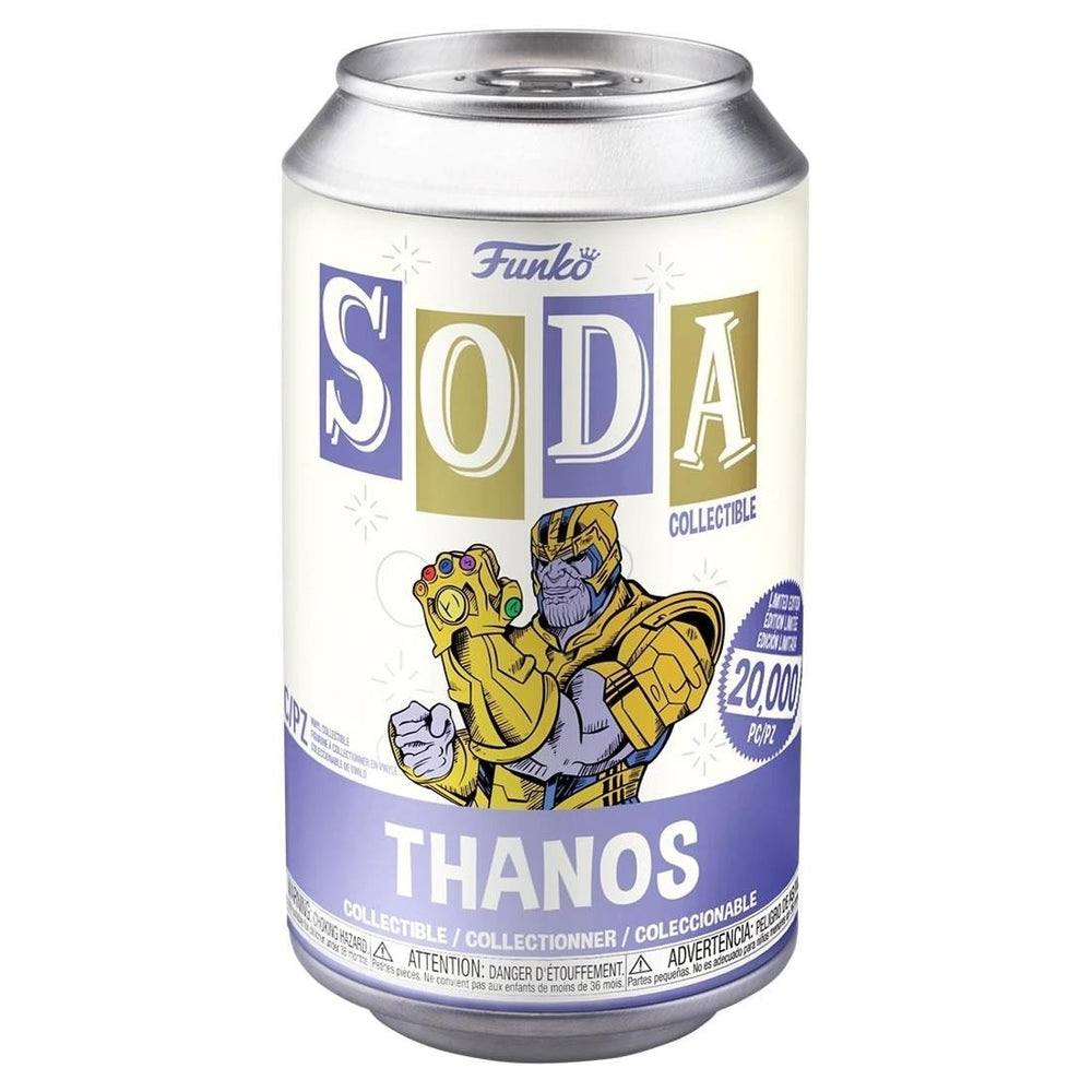 Funko Soda Thanos Marvel Universe Avengers Mad Titan Villan Figure Image 2