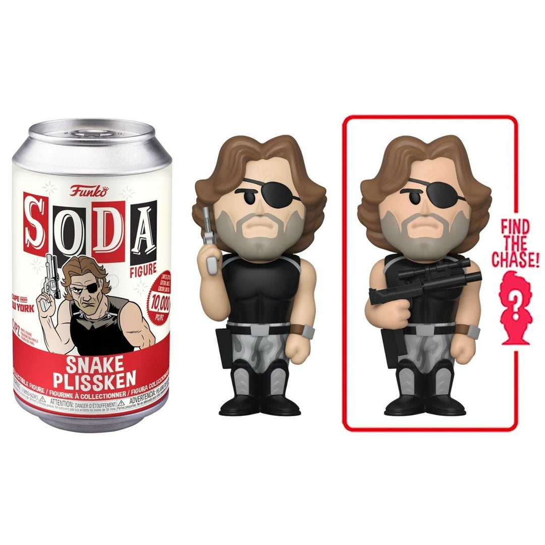 Funko Soda Snake Plissken Escape from York Vinyl Figure Kurt Russell Collectible Image 1