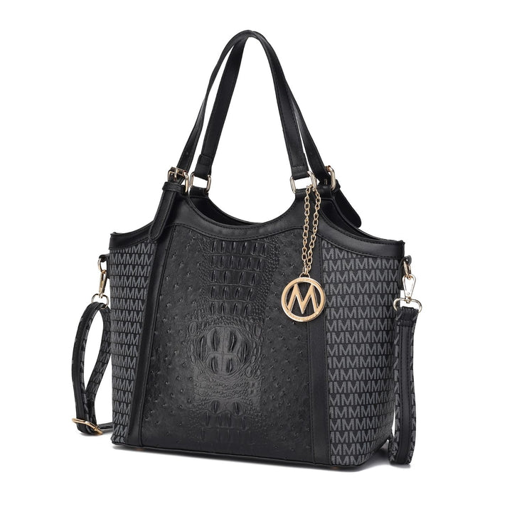 MKF Collection Ramona Tote Handbag Crossbody Multi-Functional Shoulder Bag by Mia K. Image 4