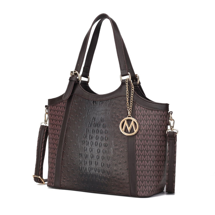 MKF Collection Ramona Tote Handbag Crossbody Multi-Functional Shoulder Bag by Mia K. Image 4