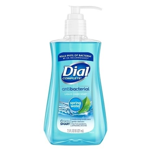 8 Pack Dial Antibacterial Liquid Hand Soap,7.5 Ounce Image 9