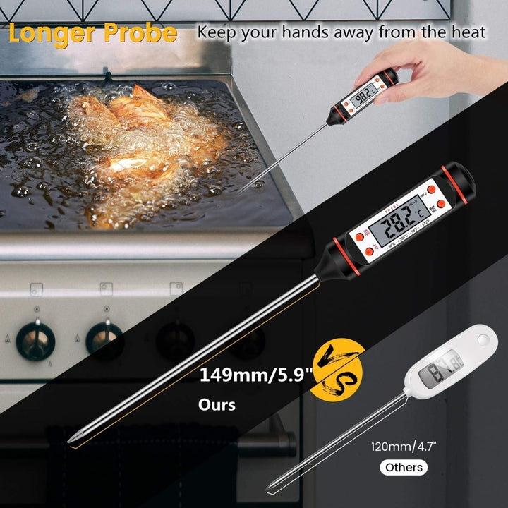2 Pack Digital BBQ/Kitchen Thermometer Image 7
