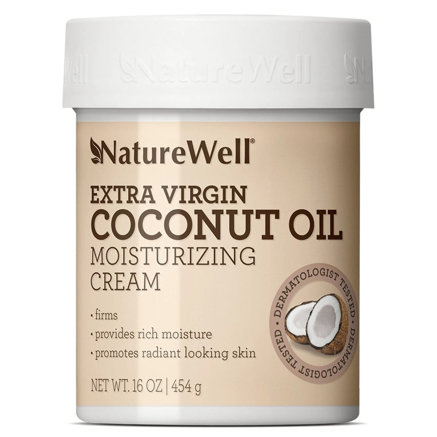 NatureWell Coconut + MCT Moisturizing Cream (16 Ounce) Image 1