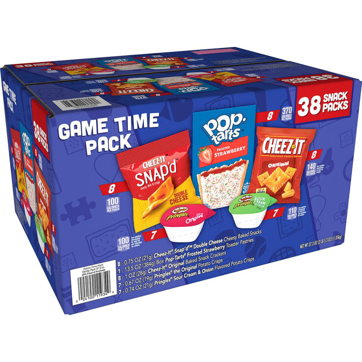Kellogg's Game Time Snacks, Variety Pack (38 Pack) Image 1