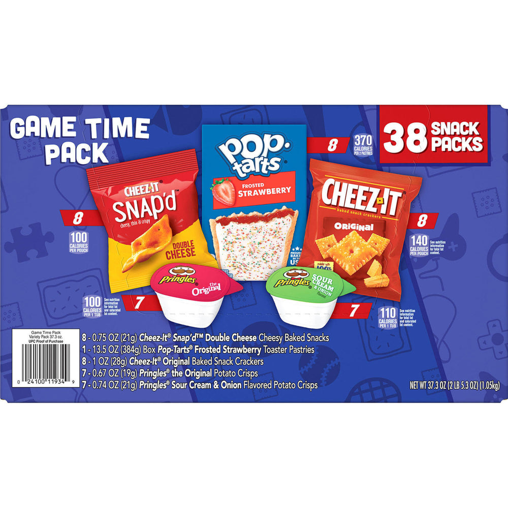 Kelloggs Game Time Snacks Variety Pack (38 Pack) Image 2