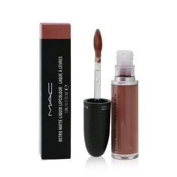 MAC Retro Matte Liquid Lipcolour -  121 Burnt Spice (Creamy Dirty Rose) (Matte) 5ml/0.17oz Image 3