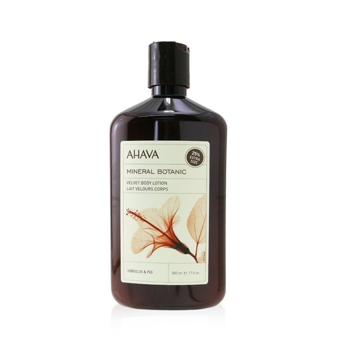Ahava Mineral Botanic Velvet Body Lotion - Hibiscus and Fig 500ml/17oz Image 1