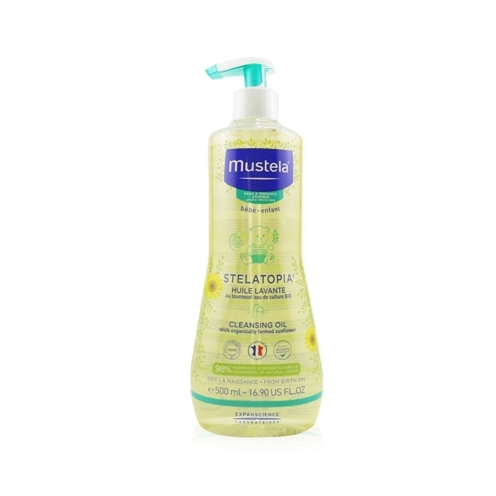 Mustela Stelatopia Cleansing Oil 500ml/16.9oz Image 1