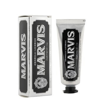 Marvis Amarelli Licorice Toothpaste (Travel Size) 25ml/1.3oz Image 2