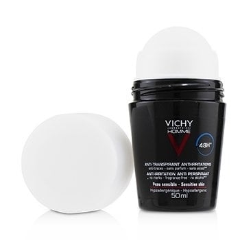 Vichy Homme 48H Anti-Irritations and Anti Perspirant Roll-On (For Sensitive Skin) 50ml/1.69oz Image 2