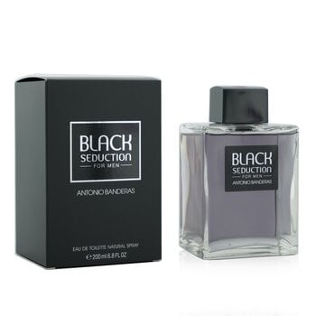 Antonio Banderas Seduction in Black (Black Seduction) Eau De Toilette Spray 200ml/6.8oz Image 2