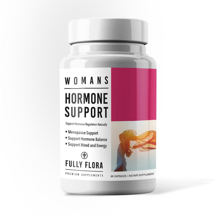 Fully Flora Womens Hormone Support Supplement Menopause Relief Black Cohosh Image 1