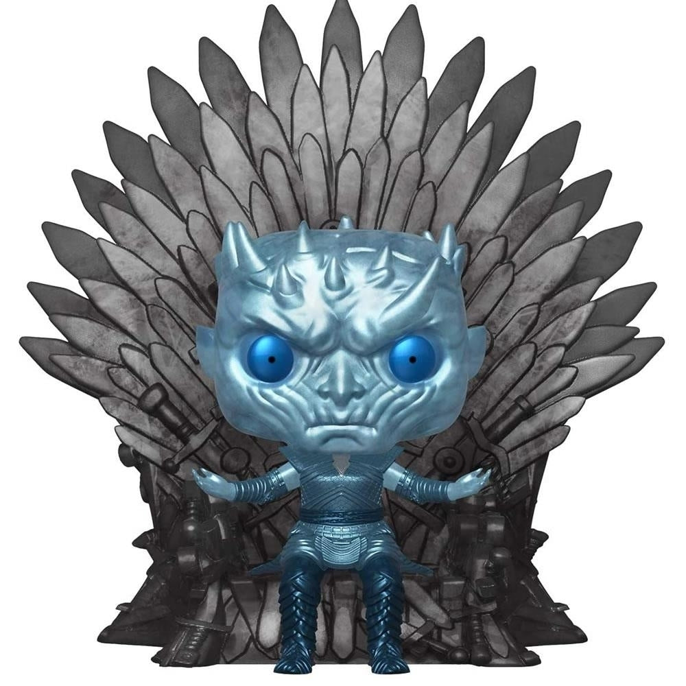 Funko Pop Game of Thrones Night King Metallic Vinyl Figure 6" Iron Throne Image 1