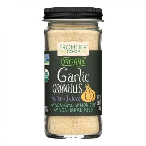 Frontier Organic Garlic Granules Image 1