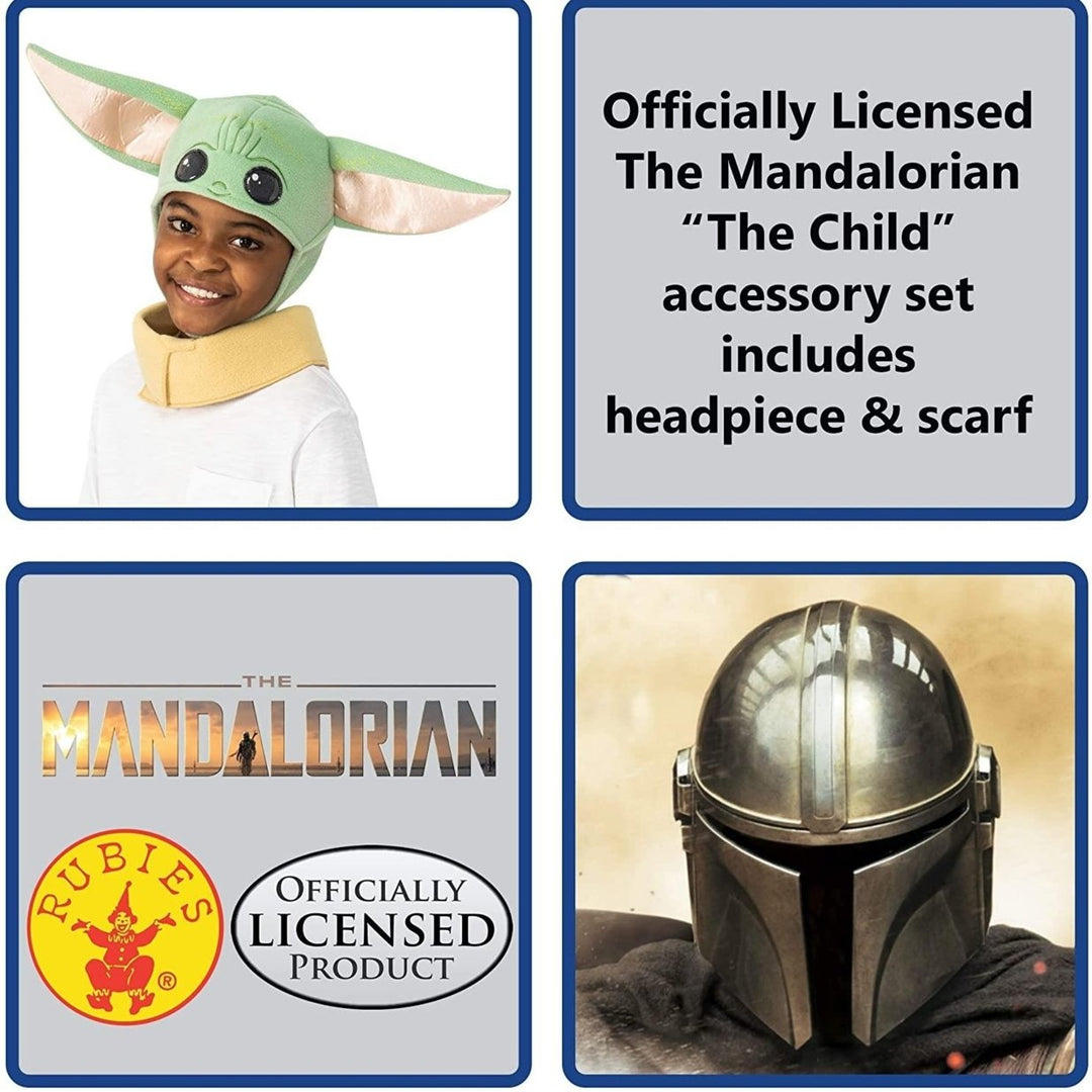 Star Wars The Mandalorian The Child Headpiece Baby Yoda Costume Accessory Rubies Image 4