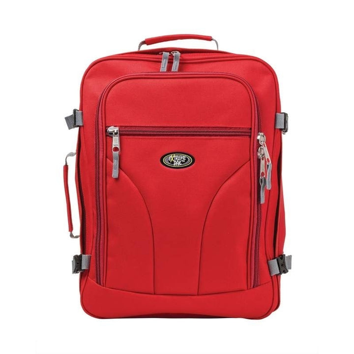 18" Carry-On Bag/Backpack Red Image 1