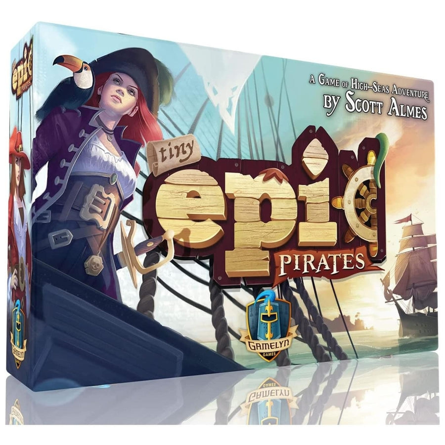 Tiny Epic Pirates High-Seas Adventure Mini Ship Strategy Card Game Gamelyn Games Image 1