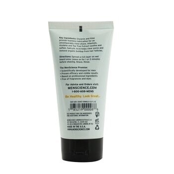 Menscience Advanced Shave Formula (For Normal and Sensitive Skin) 165ml/5.6oz Image 3