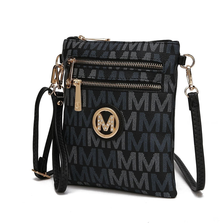 MKF Collection Caddy Phone Wallet Crossbody Cassia Medium Satchel HandHandbag by Mia K. Image 3