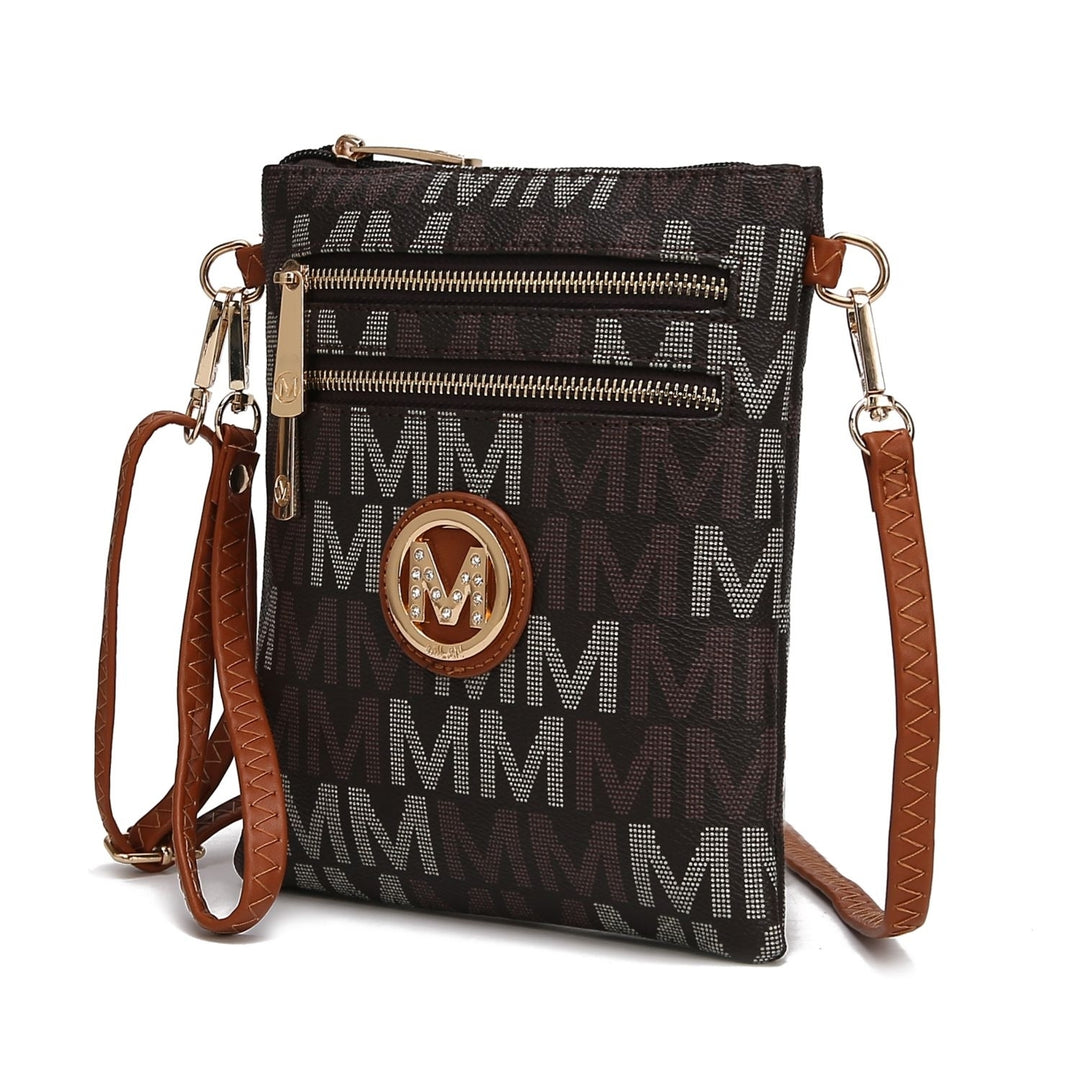 MKF Collection Caddy Phone Wallet Crossbody Cassia Medium Satchel HandHandbag by Mia K. Image 4