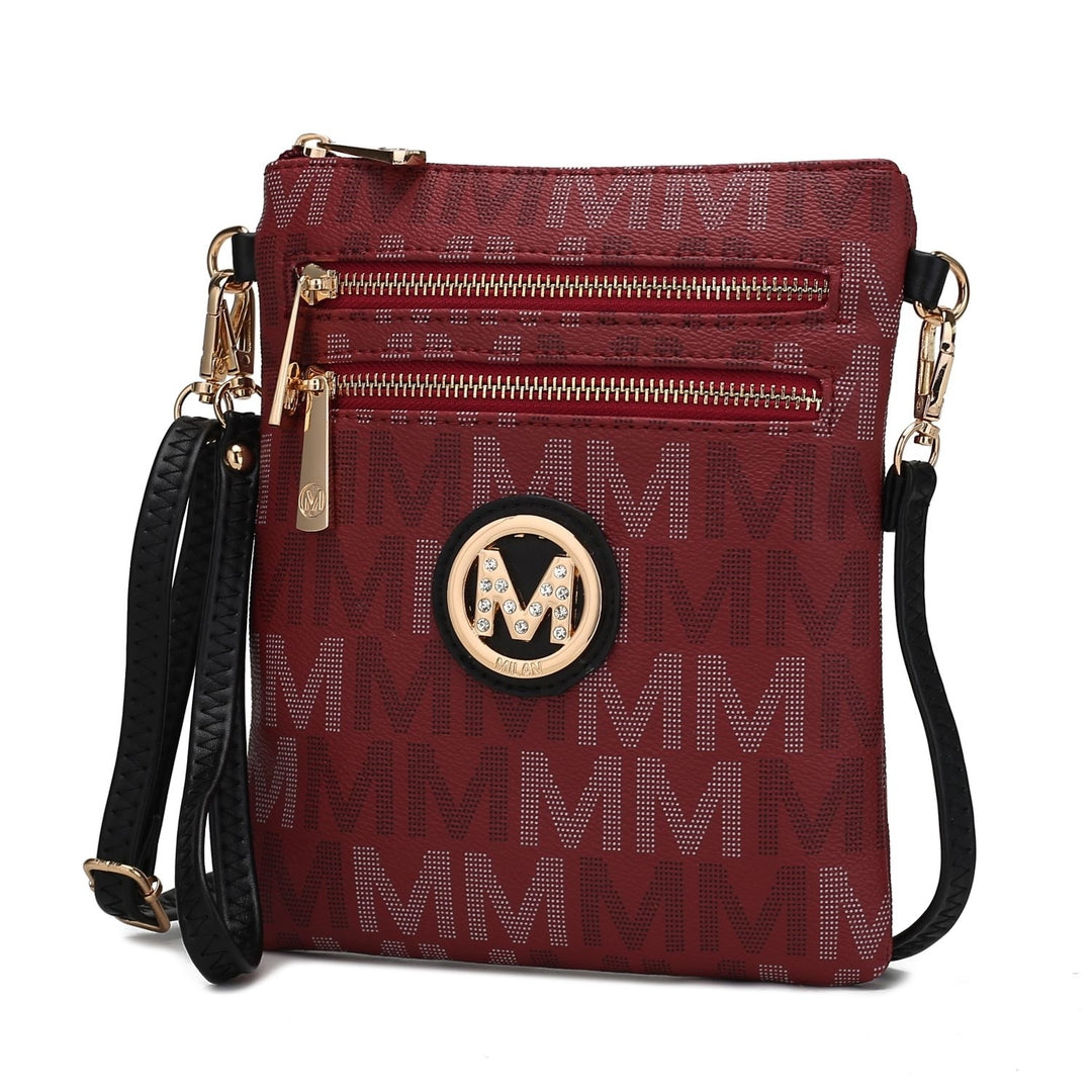 MKF Collection Caddy Phone Wallet Crossbody Cassia Medium Satchel HandHandbag by Mia K. Image 4