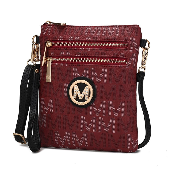 MKF Collection Caddy Phone Wallet Crossbody Cassia Medium Satchel HandHandbag by Mia K. Image 1